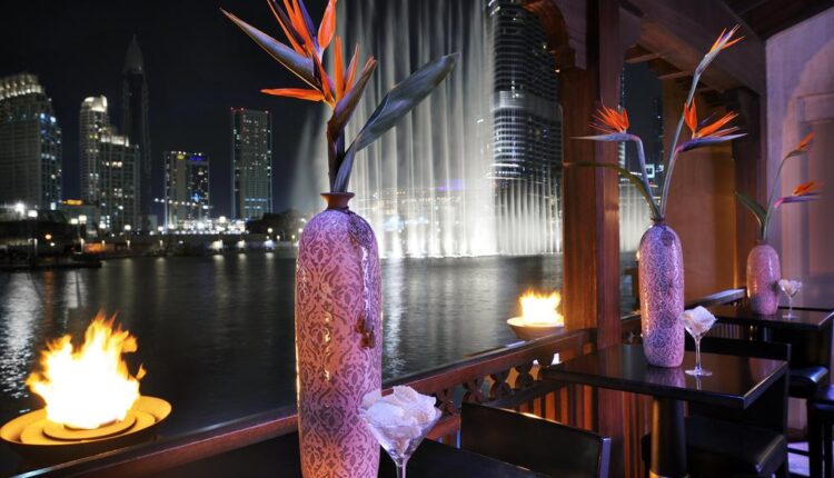 فندق بالاس وسط المدينة دبي من افضل فنادق مطله على نافورة دبي