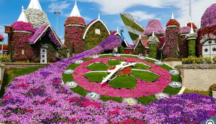 حديقة الزهور من أكبر الحدائق فى العالم