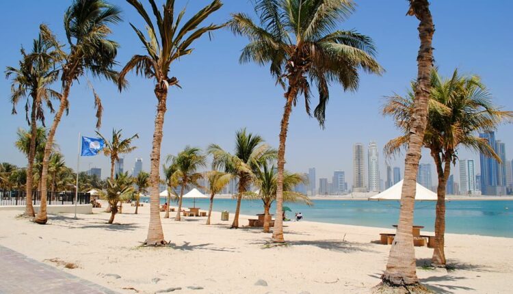حديقة شاطئ الممزر من أجمل أماكن دبي