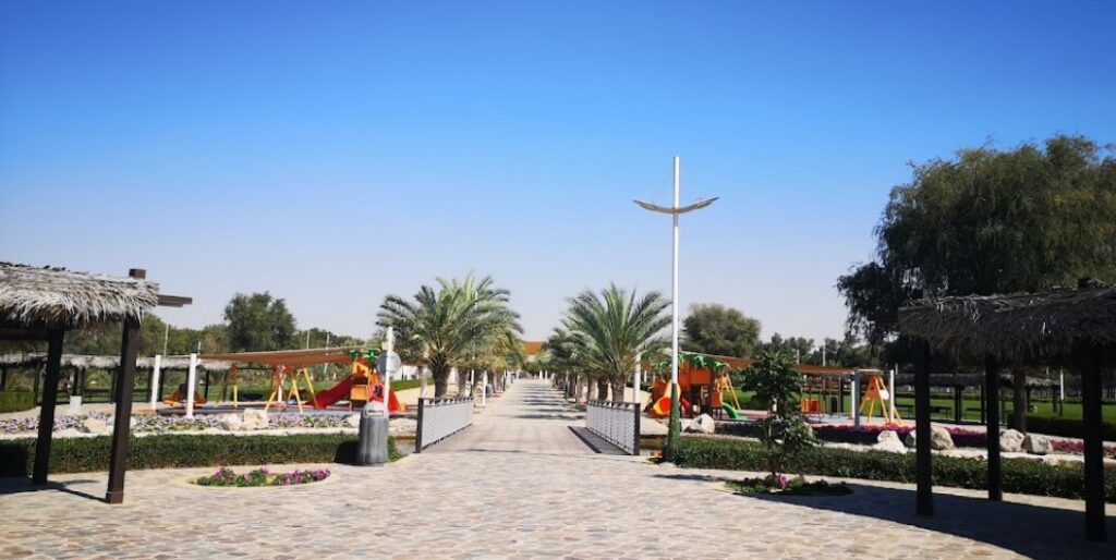 تعد حديقة النخيل دبي 