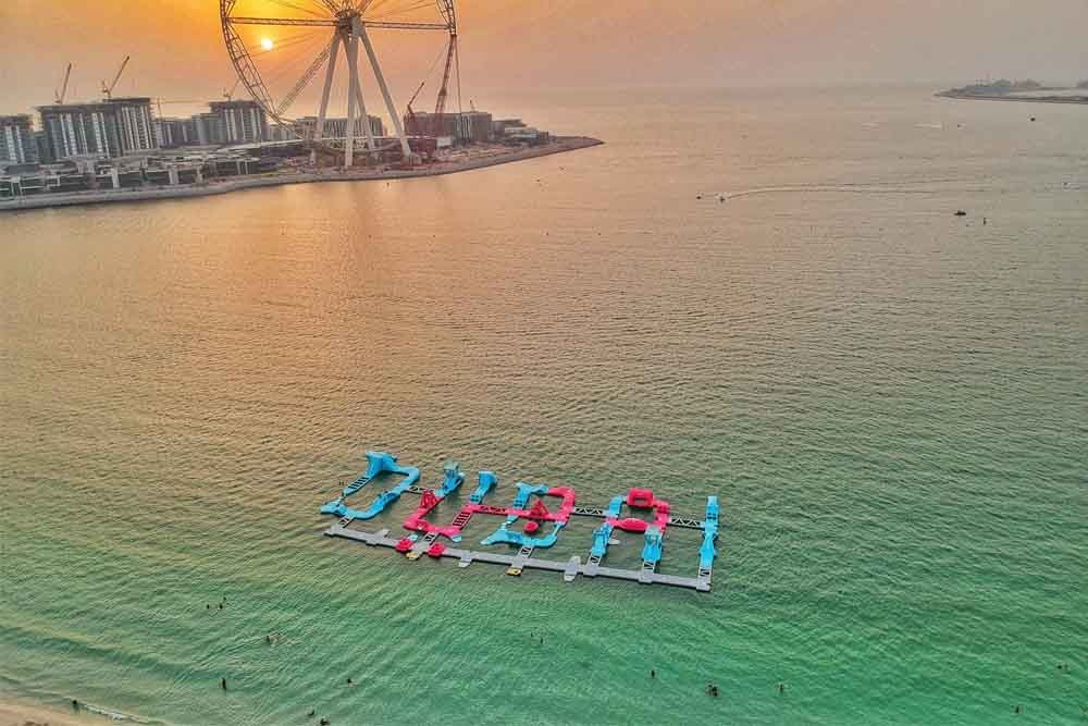 الحديقة المائية دبي هي اكوا فن دبي 