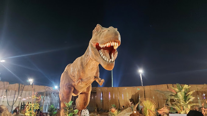 حديقه الديناصورات بالمدينة من أهم وجهات السياحة في المدينة المنورة