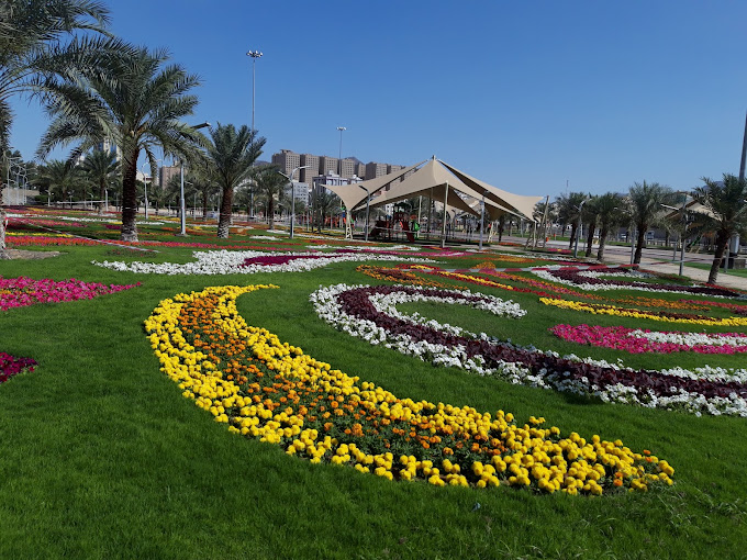 حديقة الملك عبدالله بمكة من أبهي مزارات مكة المكرمة
