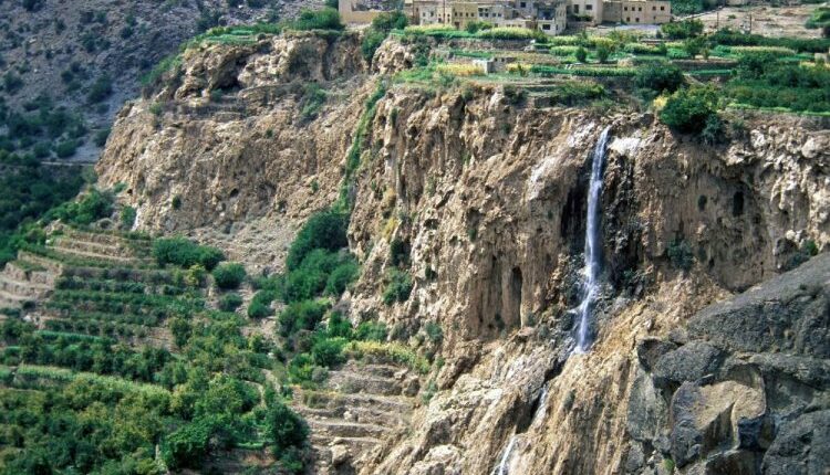 قرى الجبل الأخضر سلطنة عمان