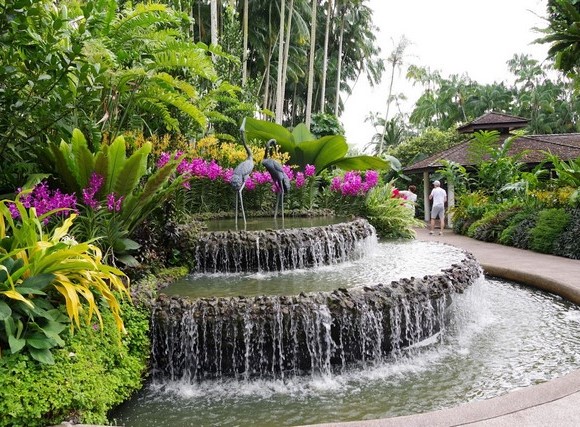 حديقة سنغافورة النباتية من أماكن السياحة في سنغافورة للأطفال