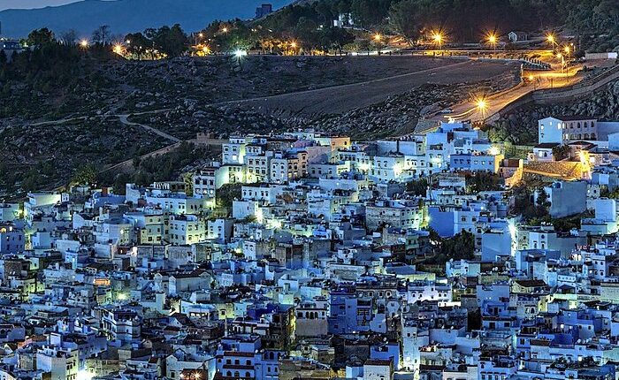 مدينة شفشاون من مدن المغرب السياحية